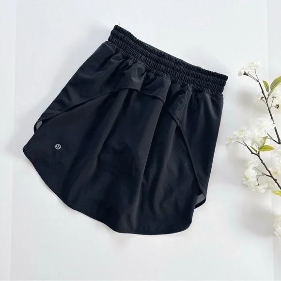 Lululemon Hotty Hot High-Rise Skirt Black - Picture 8 of 12